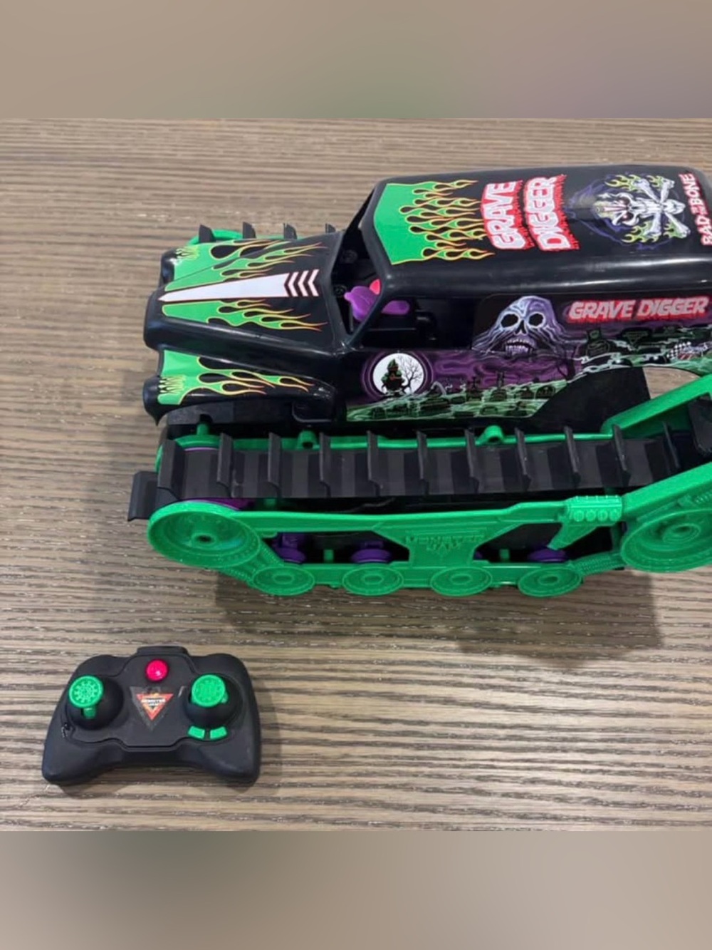 Monster jam remote control 1:15 large grave digger